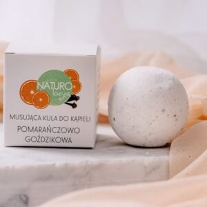 Kula do kąpieli Pomarańczowo - Goździkowa