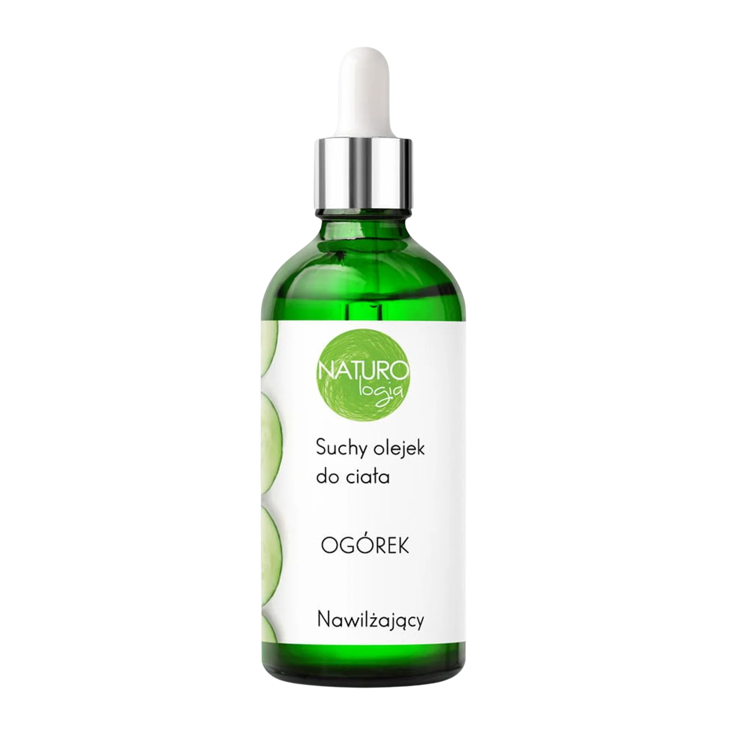 Suchy olejek do ciała Ogórek — ze skwalanem,100 ml - obrazek 2